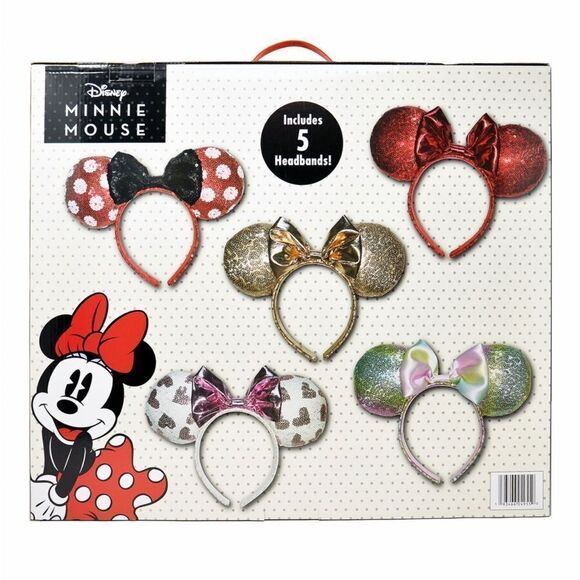 Disney Minnie Mouse Deluxe Accessory 5 Piece Set NWT - Picture 3 of 8